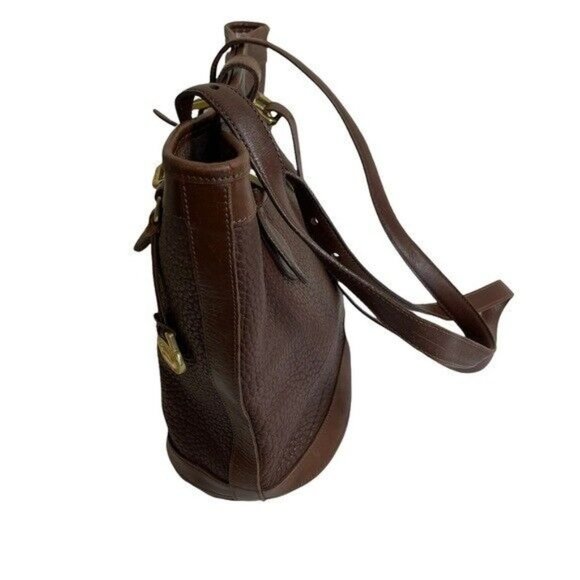 Rare Dooney & Bourke VTG Kelly Brown All Weather Small Bucket Bag. - Picture 4 of 11